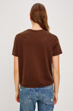 Cotton Cashmere Short Sleeve - Espresso