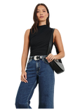 Christen Top in black