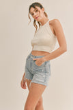 Cooper Sweater Top - Cream