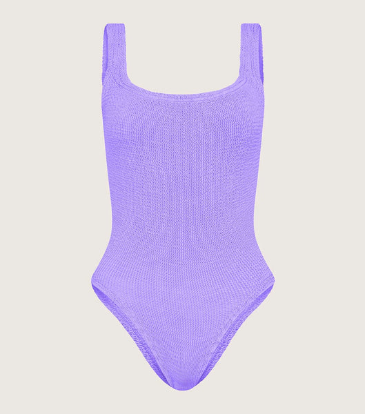 Square Neck One Piece - Lilac