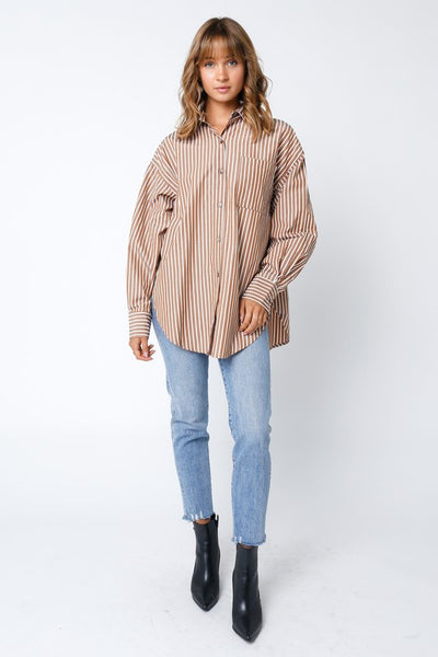 Dominique Stripe Shirt