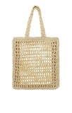 Ella Shoulder Bag - Natural Crochet