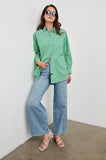 Elsa Top - Kelly White Stripe