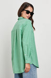 Elsa Top - Kelly White Stripe