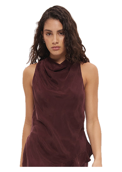 Eadie Top in Chestnut
