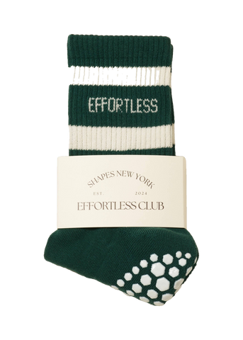 Signature Grip Sock in forest green