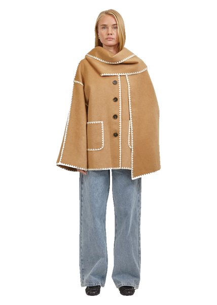 Eliette Coat in Camel