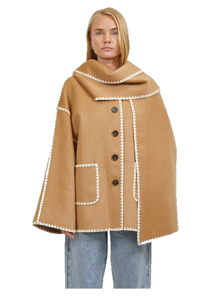 Eliette Coat in Camel