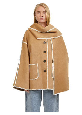 Eliette Coat in Camel