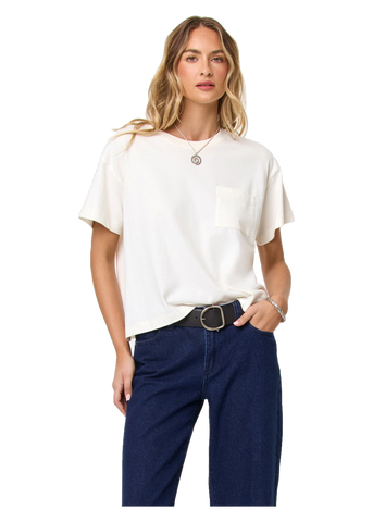 Everyday Tee in cream
