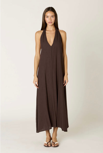 Gaetano Dress - Coffee