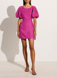 Mai Mini Dress - Magenta