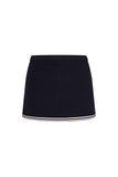 Monique Skort - Navy/Ivory