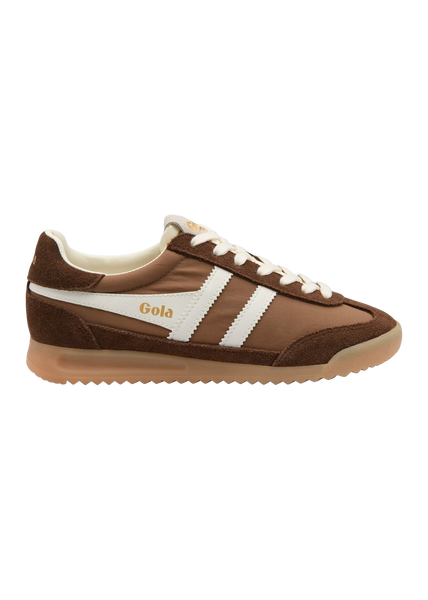 Firefly Sneaker in Otter Dark Brown Off White