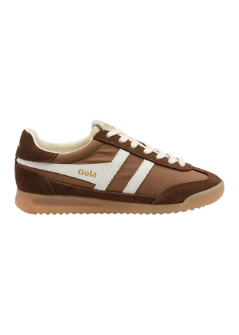 Firefly Sneaker in Otter Dark Brown Off White