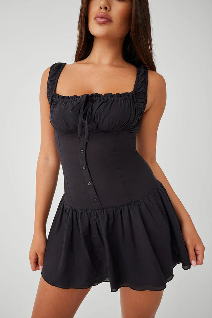 Frankies Bikinis Christa Gauze Dress | VIDA MOULIN Frankies Bikinis Christa Gauze Dress | VIDA MOULIN