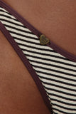 Dove Striped Rib Bottom