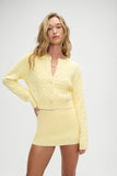 Marialla Cloud Knit Skort - Vanilla Sugar