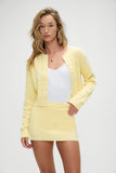 Marialla Cloud Knit Skort - Vanilla Sugar