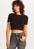 Fuzzy Knit Crop