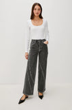 Getty Twist Seamed Jean
