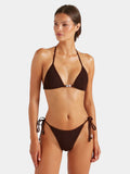 Gina Bikini - Metallic Chocolate