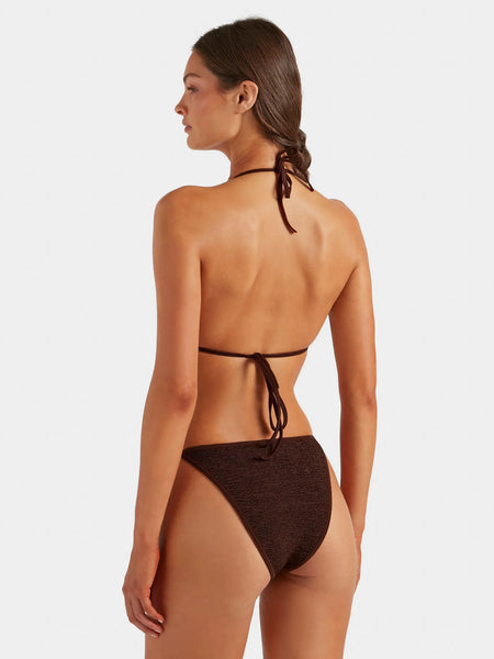 Gina Bikini - Metallic Chocolate