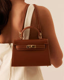 Hariette Handle Bag - Tan