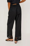 Henrik Pant - Black Embroidery