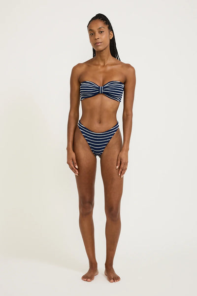 Jean Bikini - Navy/White