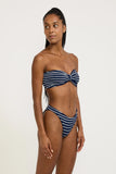 Jean Bikini - Navy/White