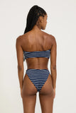 Jean Bikini - Navy/White
