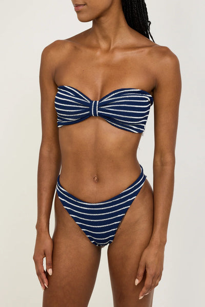 Jean Bikini - Navy/White