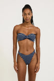 Jean Bikini - Navy/White