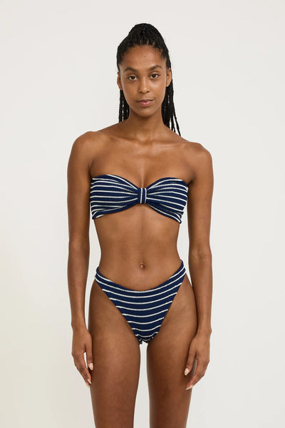 Jean Bikini - Navy/White