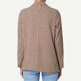 Slouch Blazer Gingham