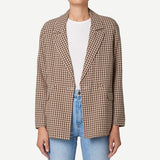Slouch Blazer Gingham