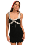 Becka Mini Dress - Black