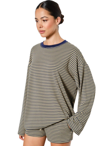 Cassandra Striped Top