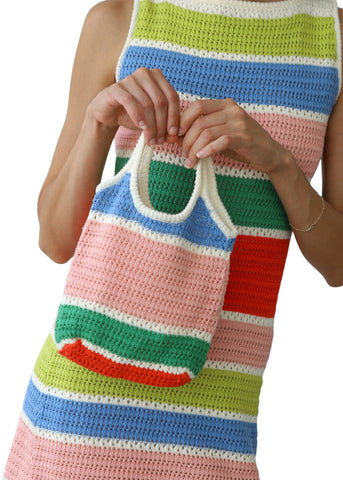 Perla Crochet Mini Bag