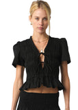 Pamela Ruffled Top
