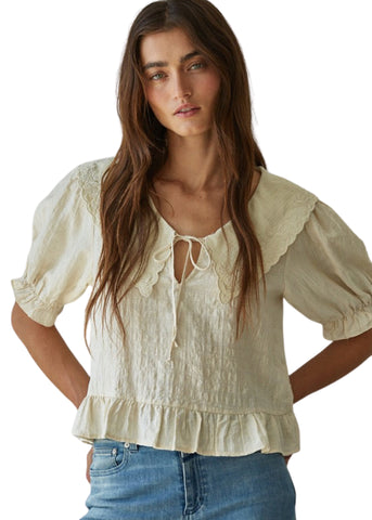 Clementine Embroidered Blouse
