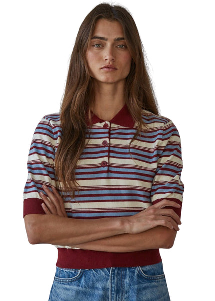 Varsity Sweater Top