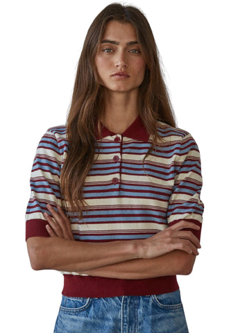 Varsity Sweater Top