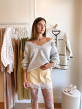 Honey Lace Mini Skirt