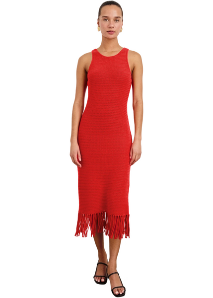 Nia Dress - Cherry