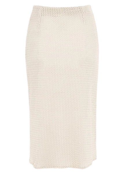 Slip Skirt - Bone Crochet