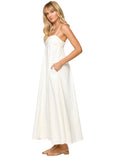 Raveena Dress - Cream