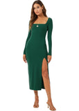 Windsor Dress - Emerald