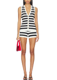 Devin Shorts - Island Noir Stripe